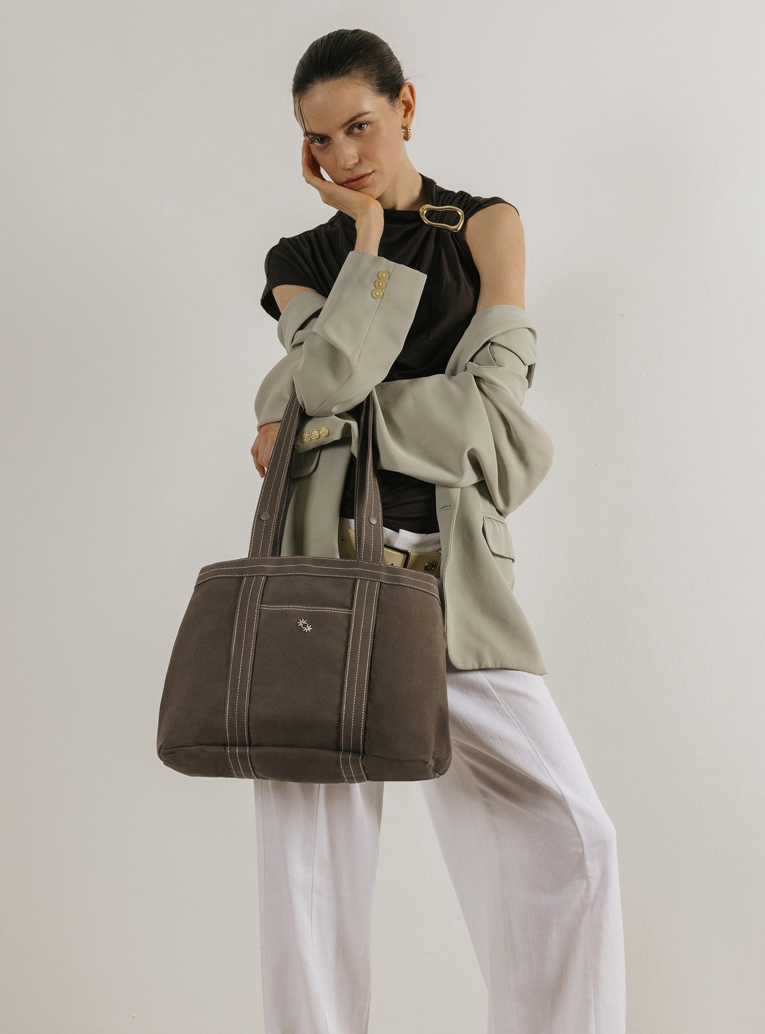 Multi-Way Tote (Canvas Whiskey)
