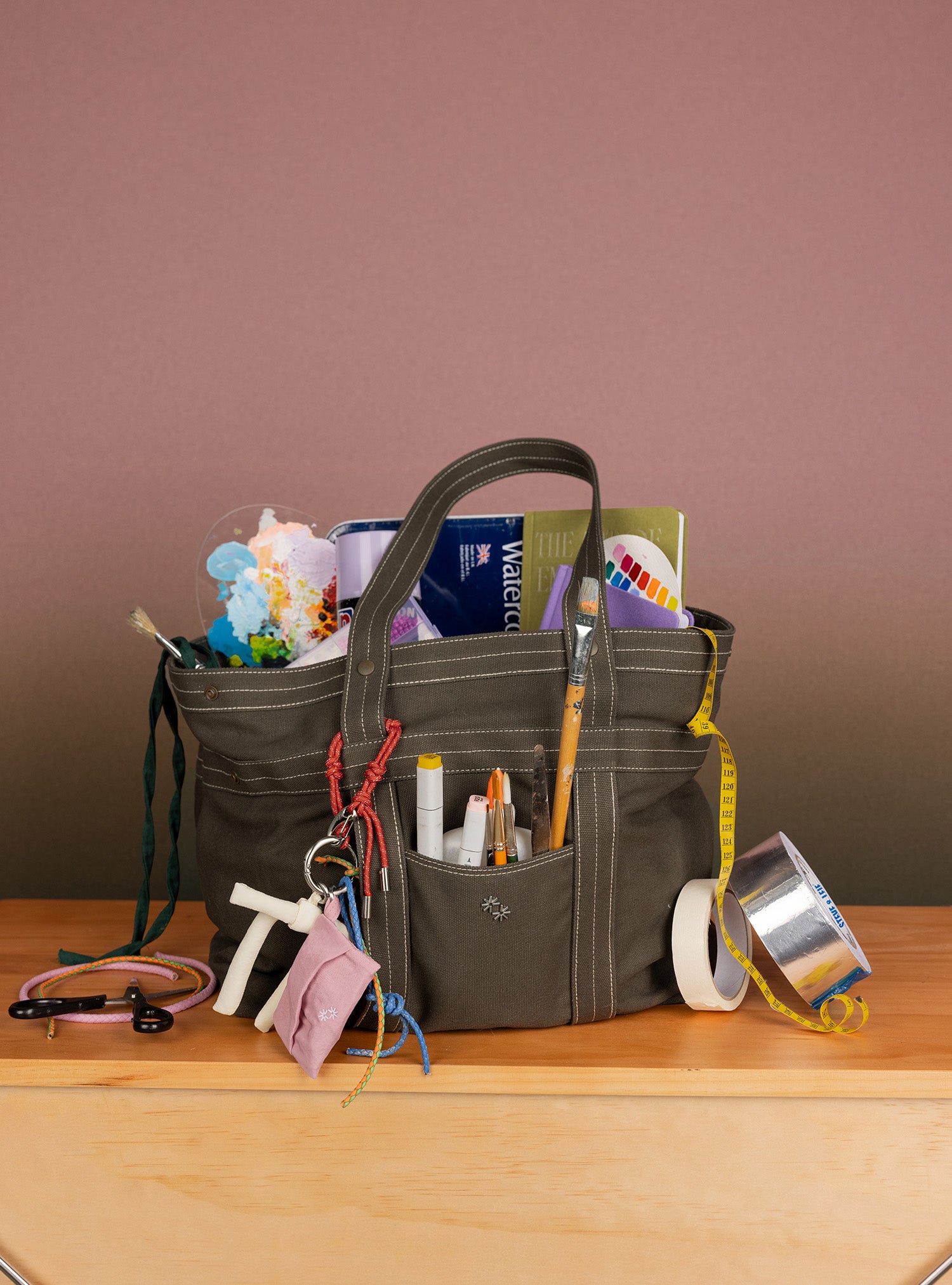 Multi-Way Tote (Canvas Whiskey)