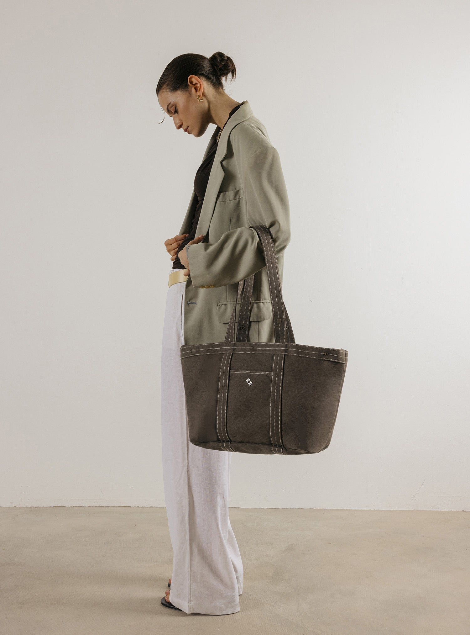 Multi-Way Tote (Canvas Whiskey)