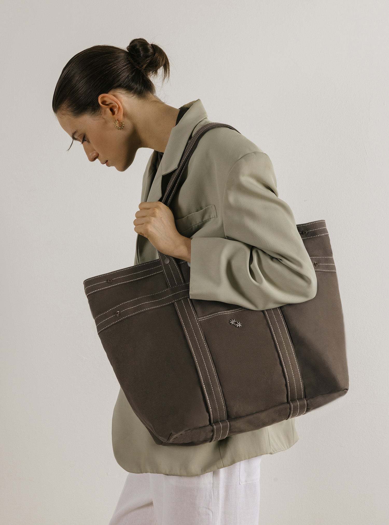 Multi-Way Tote (Canvas Whiskey)