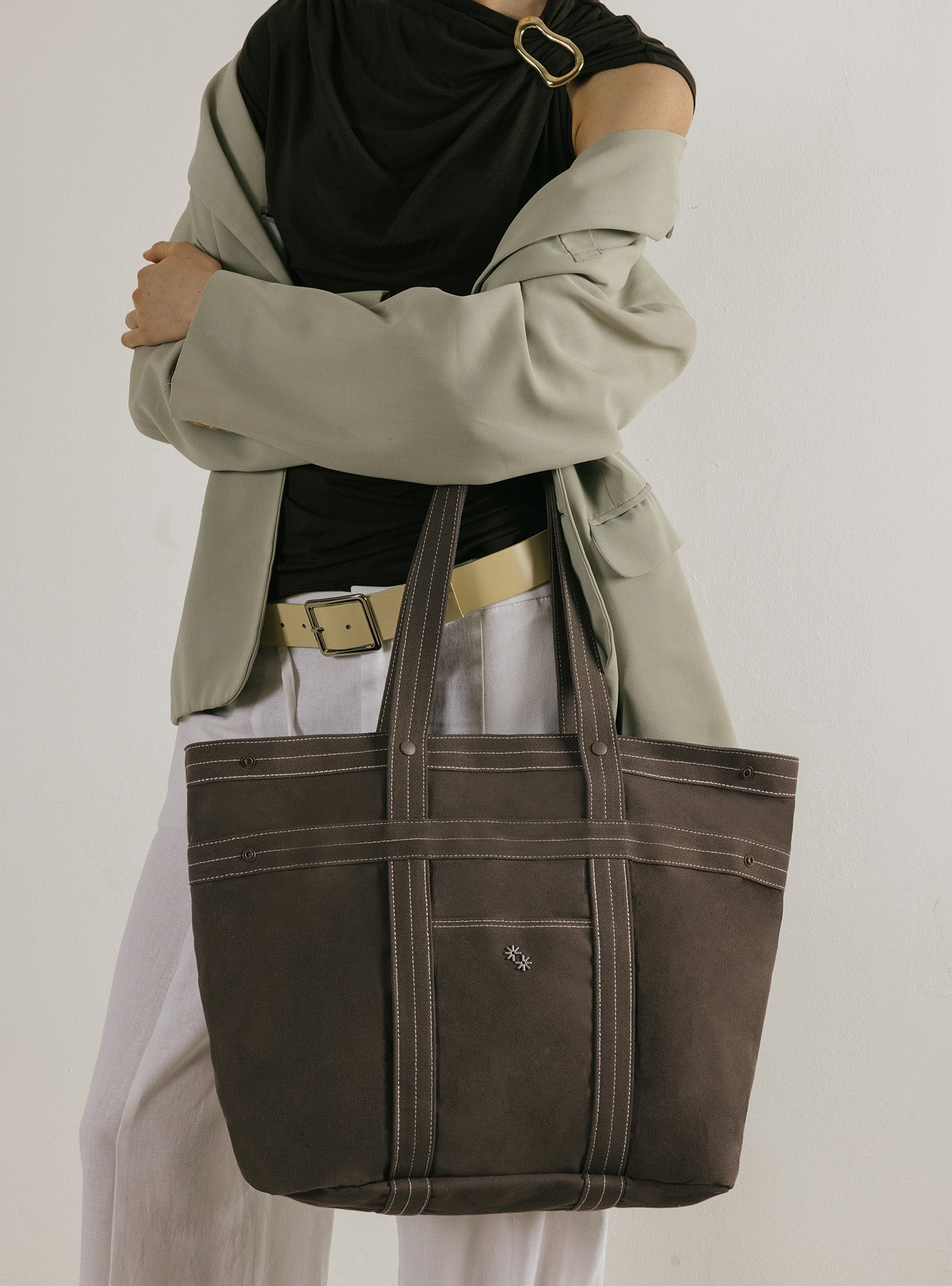Multi-Way Tote (Canvas Whiskey)
