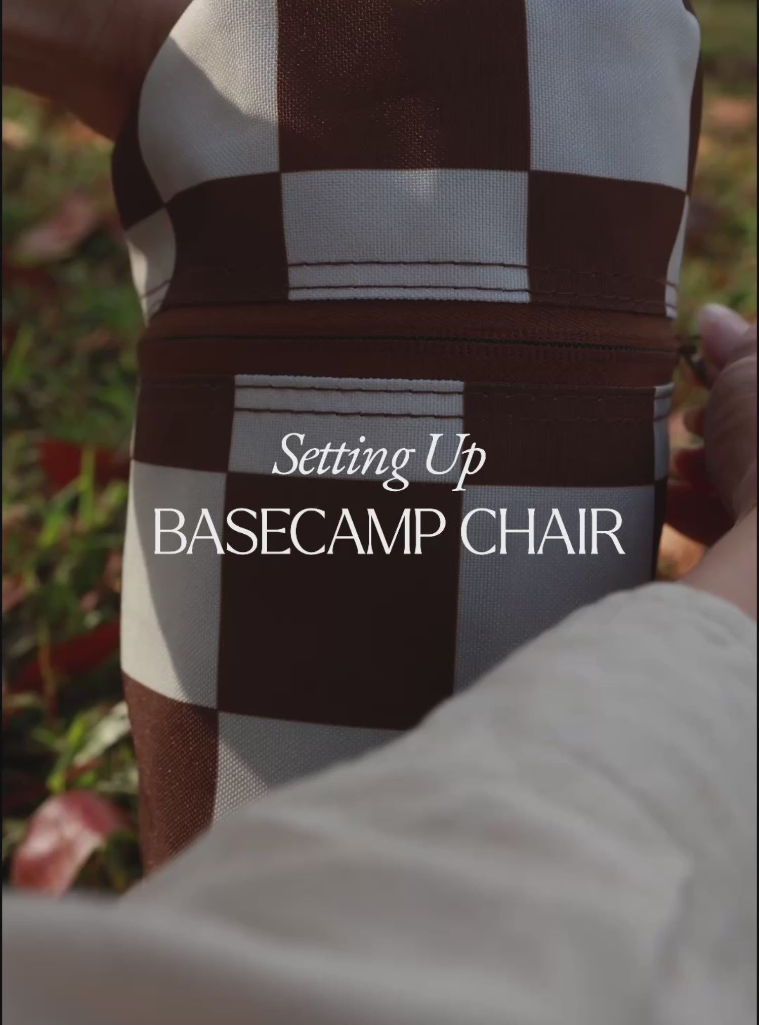 Basecamp Chair (Cocoa Quilt)