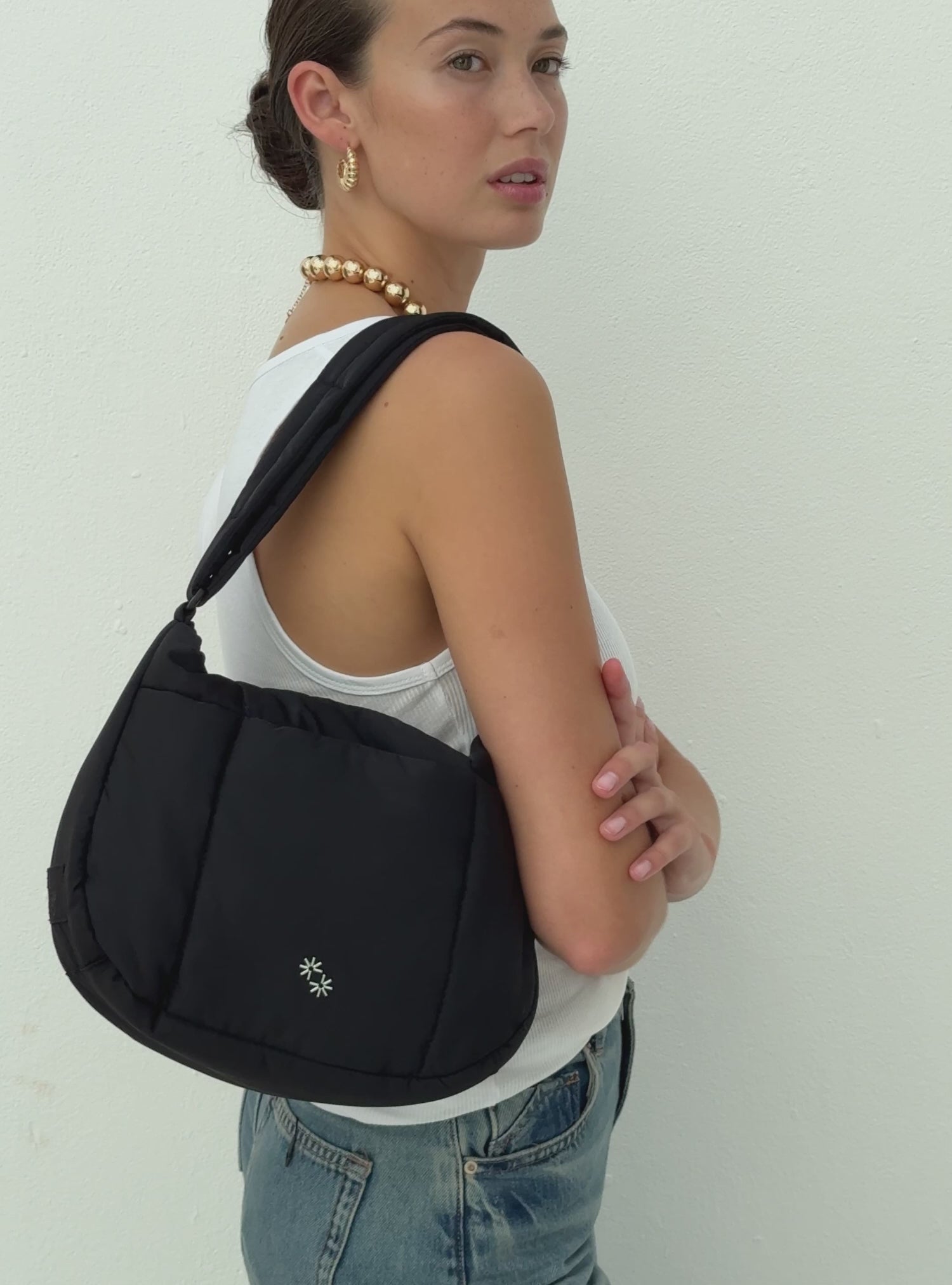 Puffer Swing (Gloss Raven)