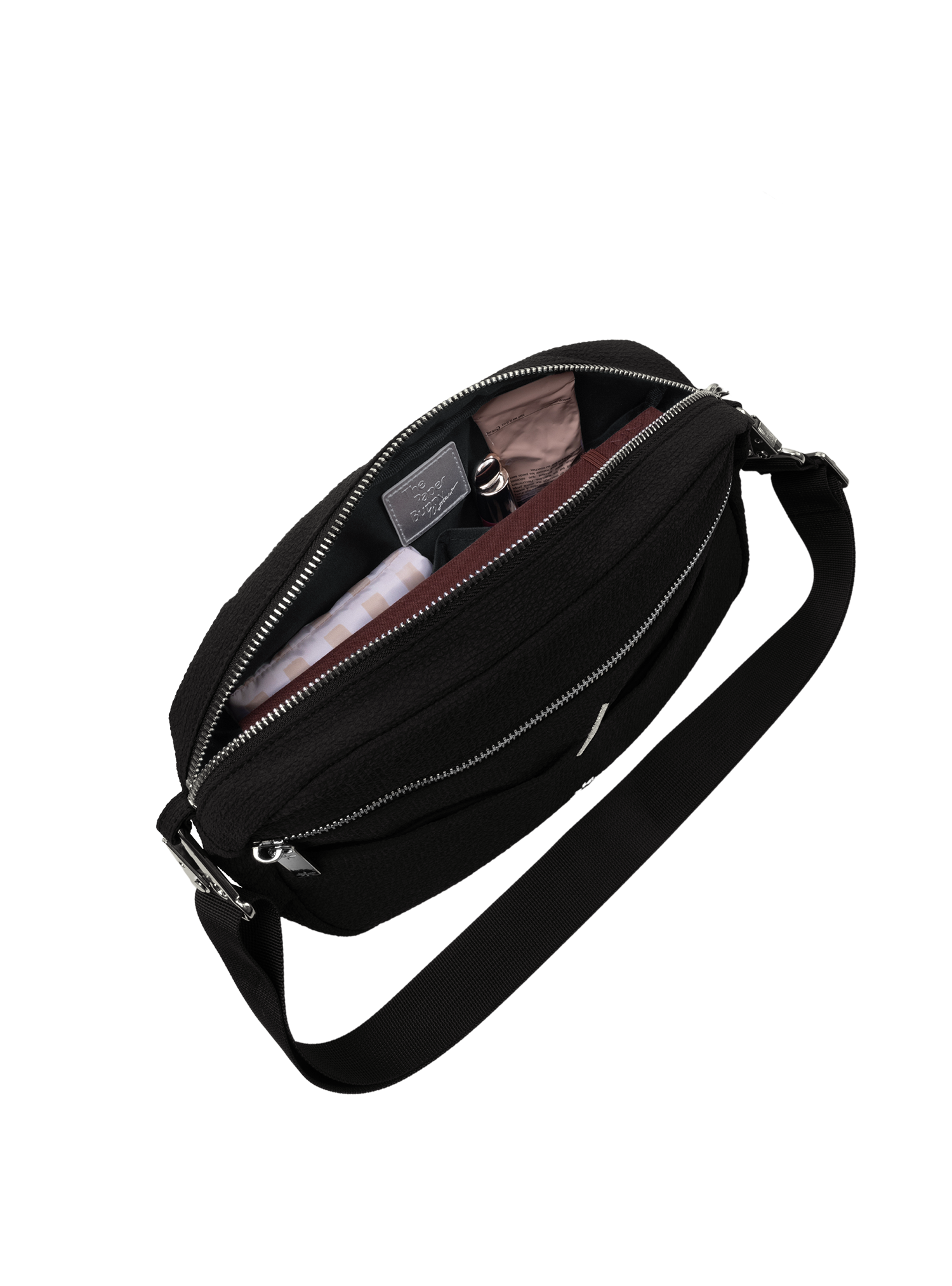 Cruise Crossbody (Seersucker Noir)