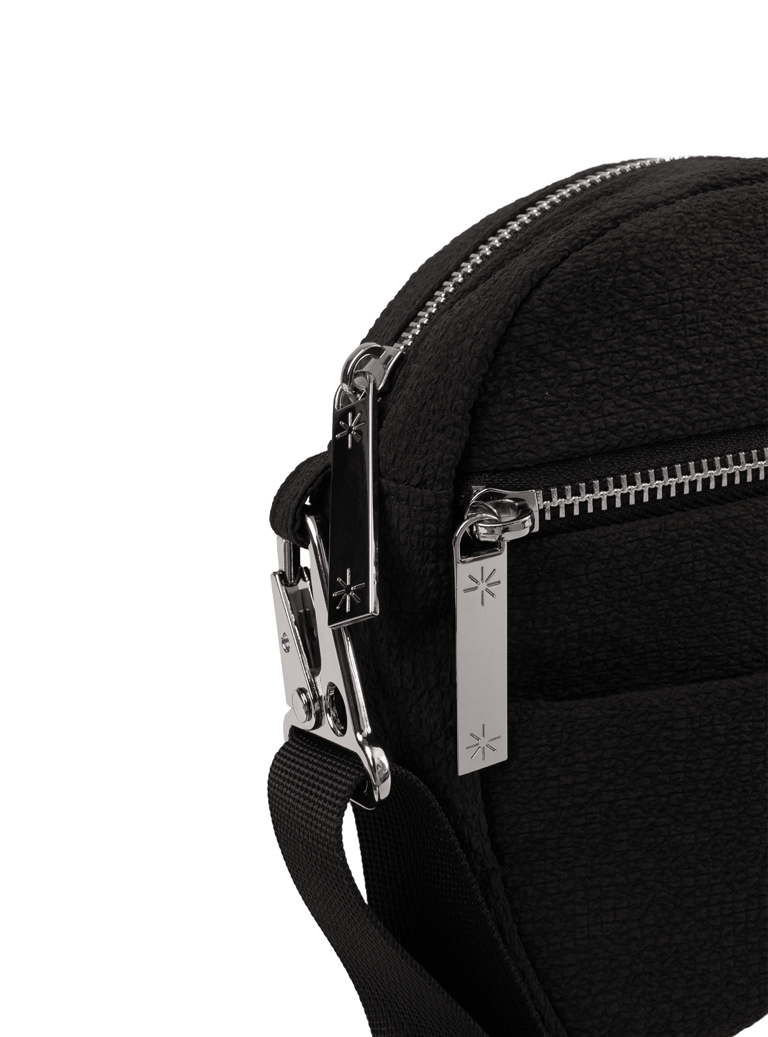 Cruise Crossbody (Seersucker Noir)