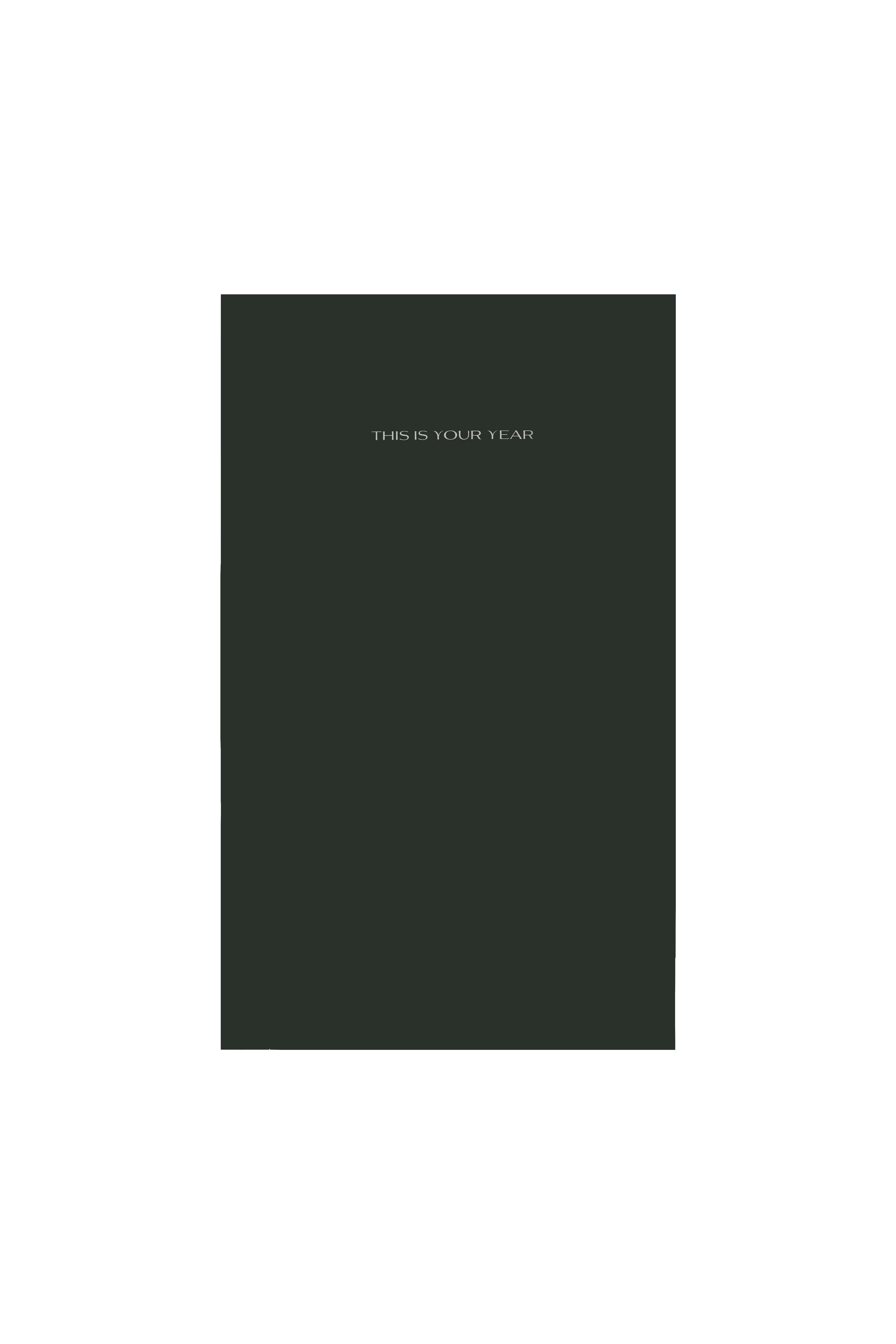 2027 Planner Insert (The Minimal Pragmatist)