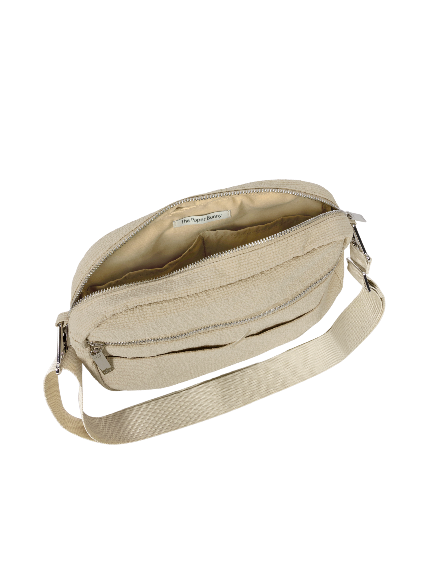 Cruise Crossbody (Seersucker Cashew)