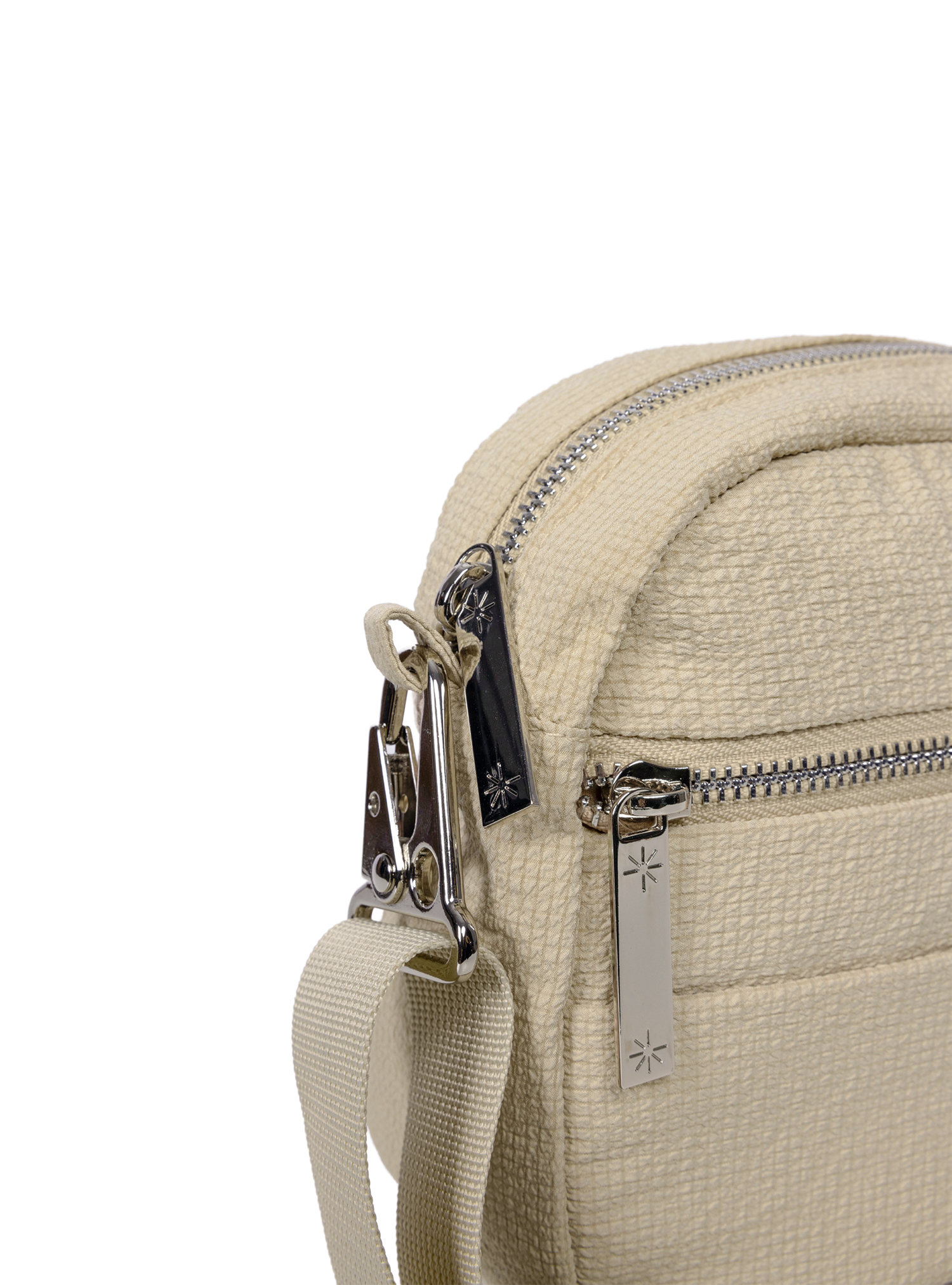 Cruise Crossbody (Seersucker Cashew)