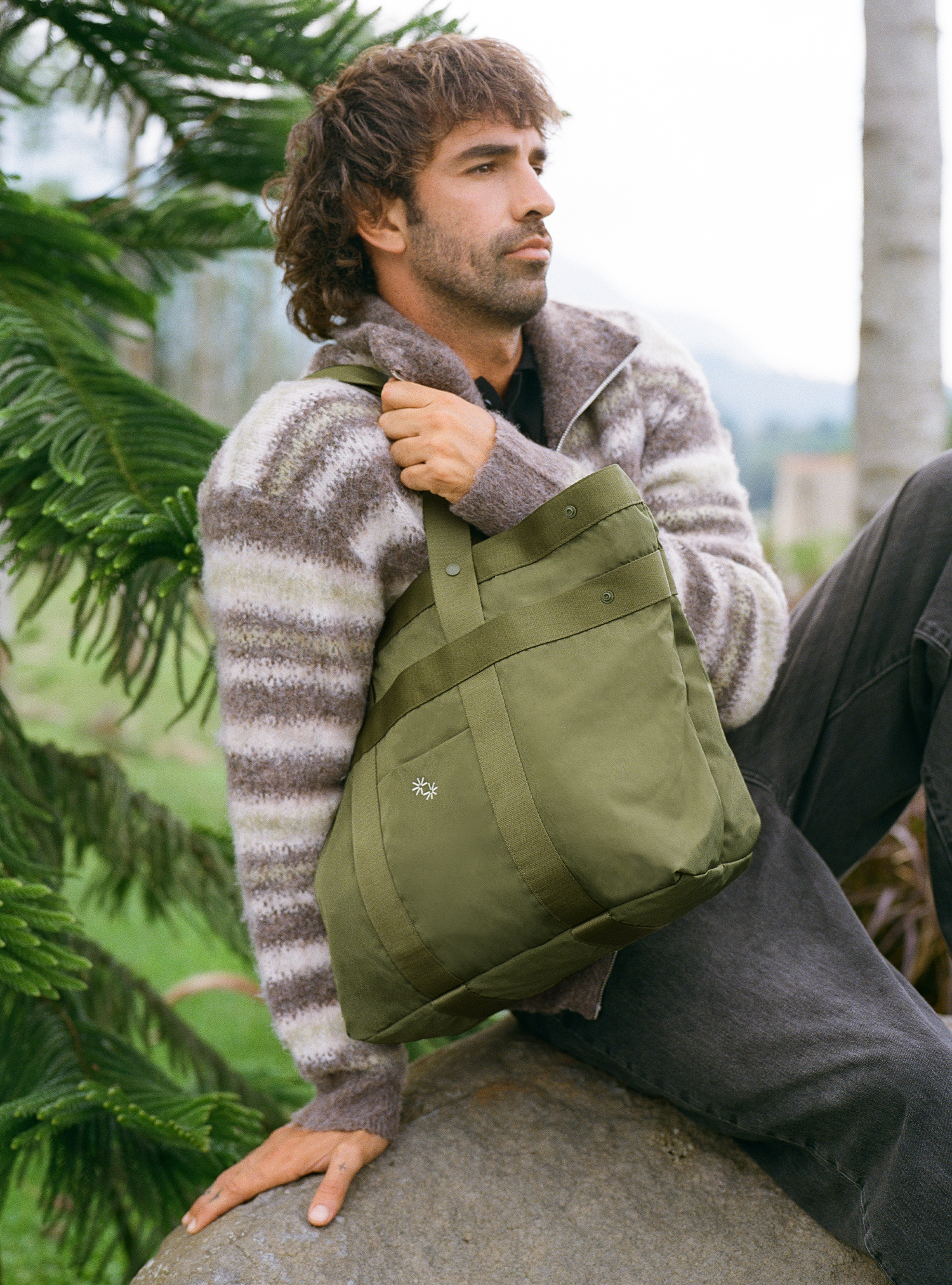 Multi-Way Tote (Olive)