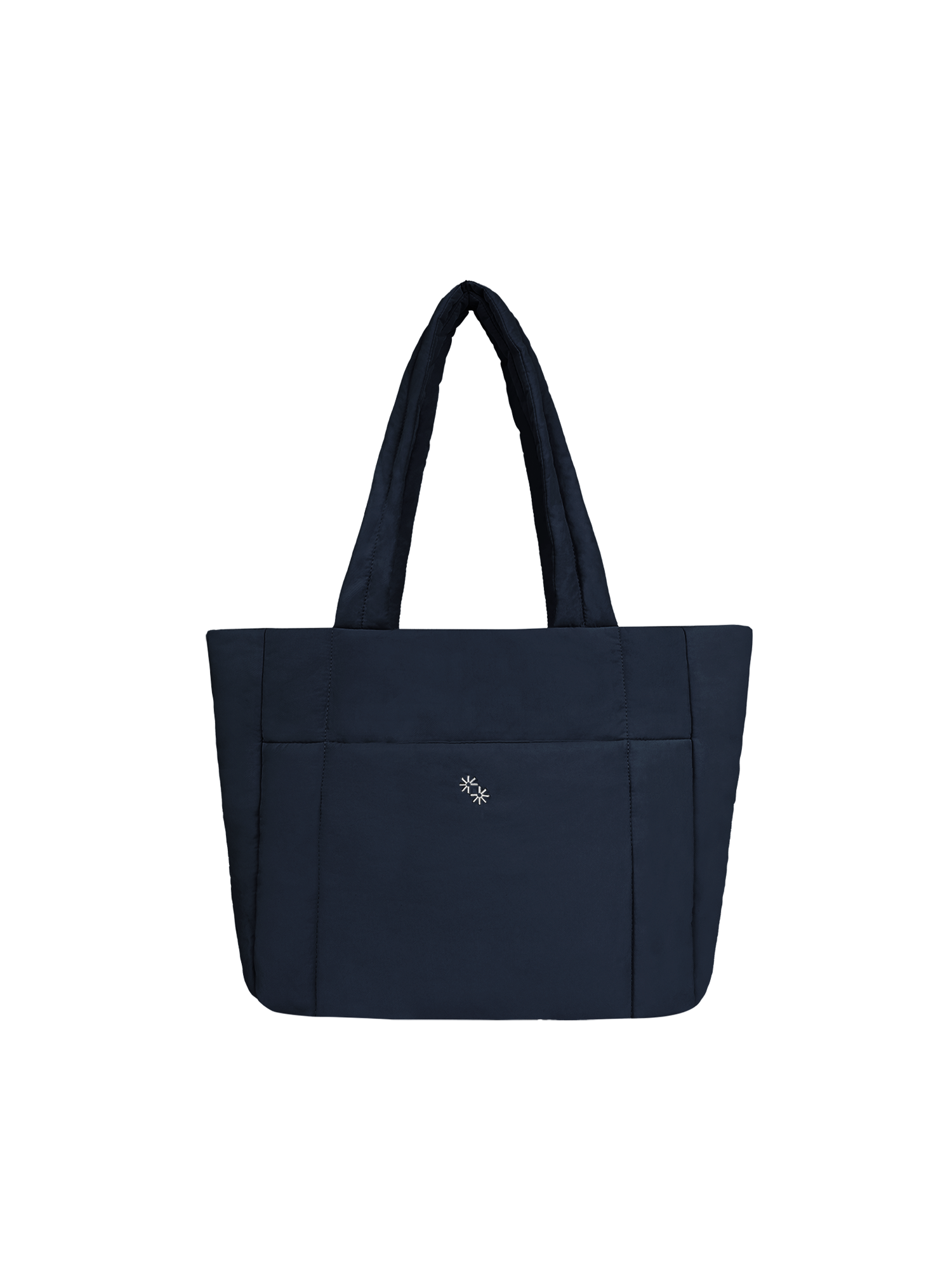 Puffer Shopper (Gloss Navy)