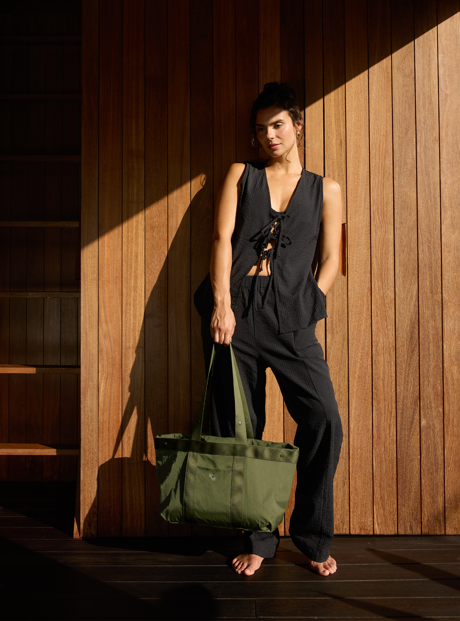 Multi-Way Tote (Olive)